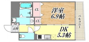 グランデル武庫之荘の物件間取画像